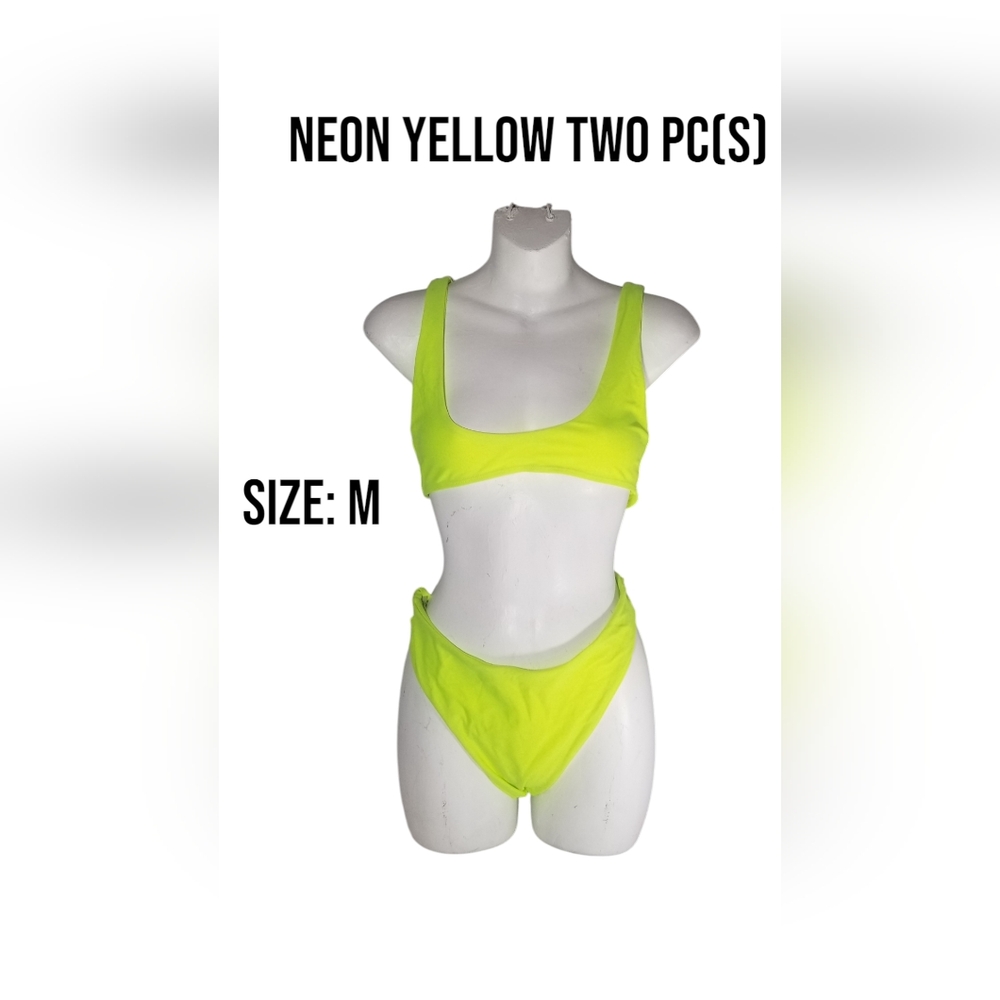 Neon Yellow Bikini Set